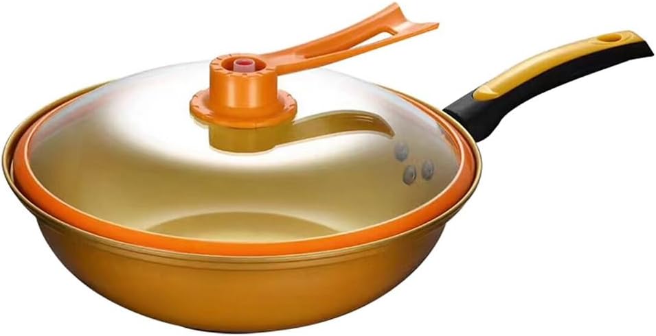 Flat Bottom Wok Pan Woks And Stir Fry Pans Iron Cookware Traditional Chinese For