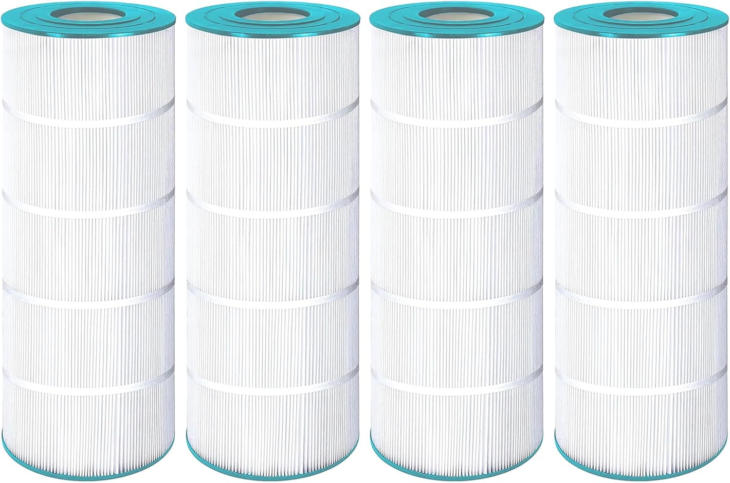 Hurricane Filters 4 Pack HF8316-01 Advanced Pool Filter Cartridge - Replacement for PXST150, Unicel C-8316, Filbur FC-1286, Hayward X-Stream CC1500