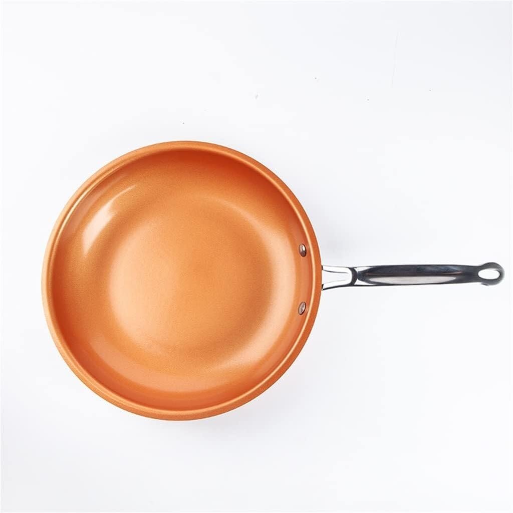 Nonstick Stir Frying Pan with Ceramic Coating Pancake Maker Cake Maker Home Frying Pan (Color : D, Size : 20cm)