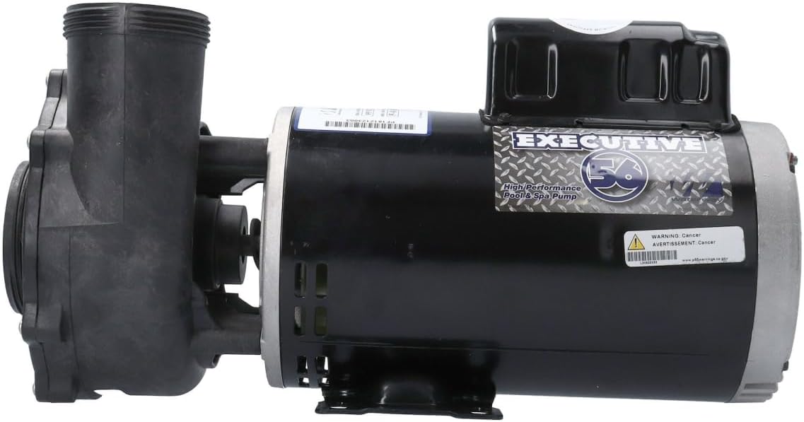 Waterway Plastics 3722021-13 Executive 56 5 HP 230V 2-Speed 2.5 x 2 in. MBT SD 56-Frame Pump