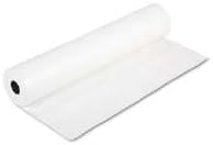 63000 Rainbow Duo-Finish Colored Kraft Paper- White - 36 x 1000 ft