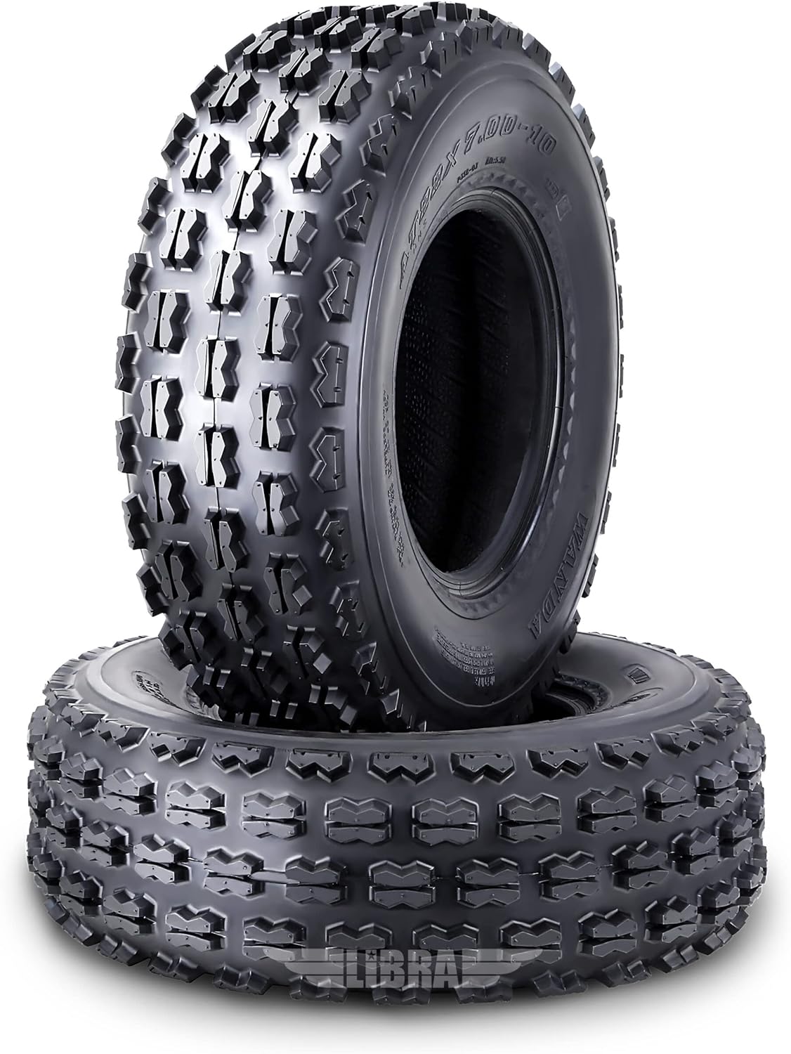WANDA Set 2 Sport ATV Tires AT 22x7-10 P356 GNCC (Grand National Cross Country) Race Tire -10077
