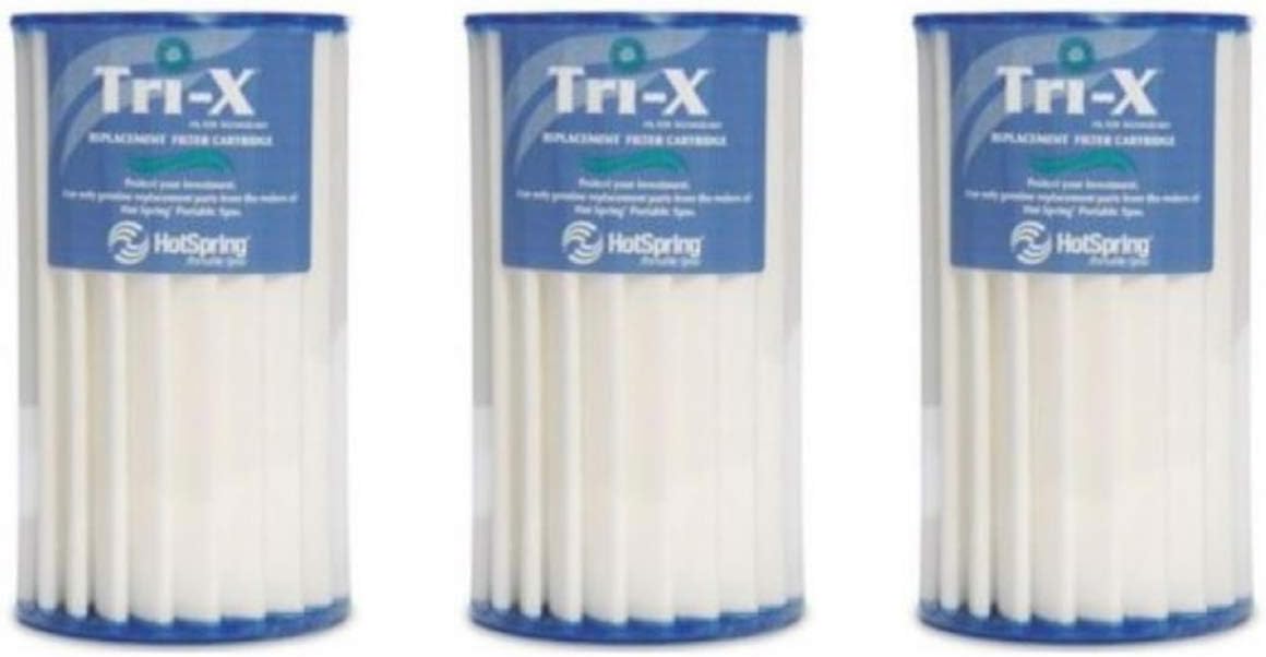 Hot Spring Watkins Jetsetter Tri-X Filter Set of 3, 73250
