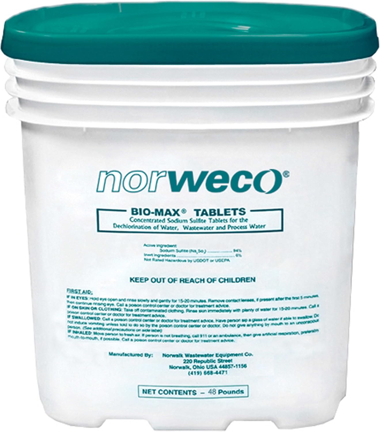 Norweco 48lb. Bio-Max Dechlorination Tablets
