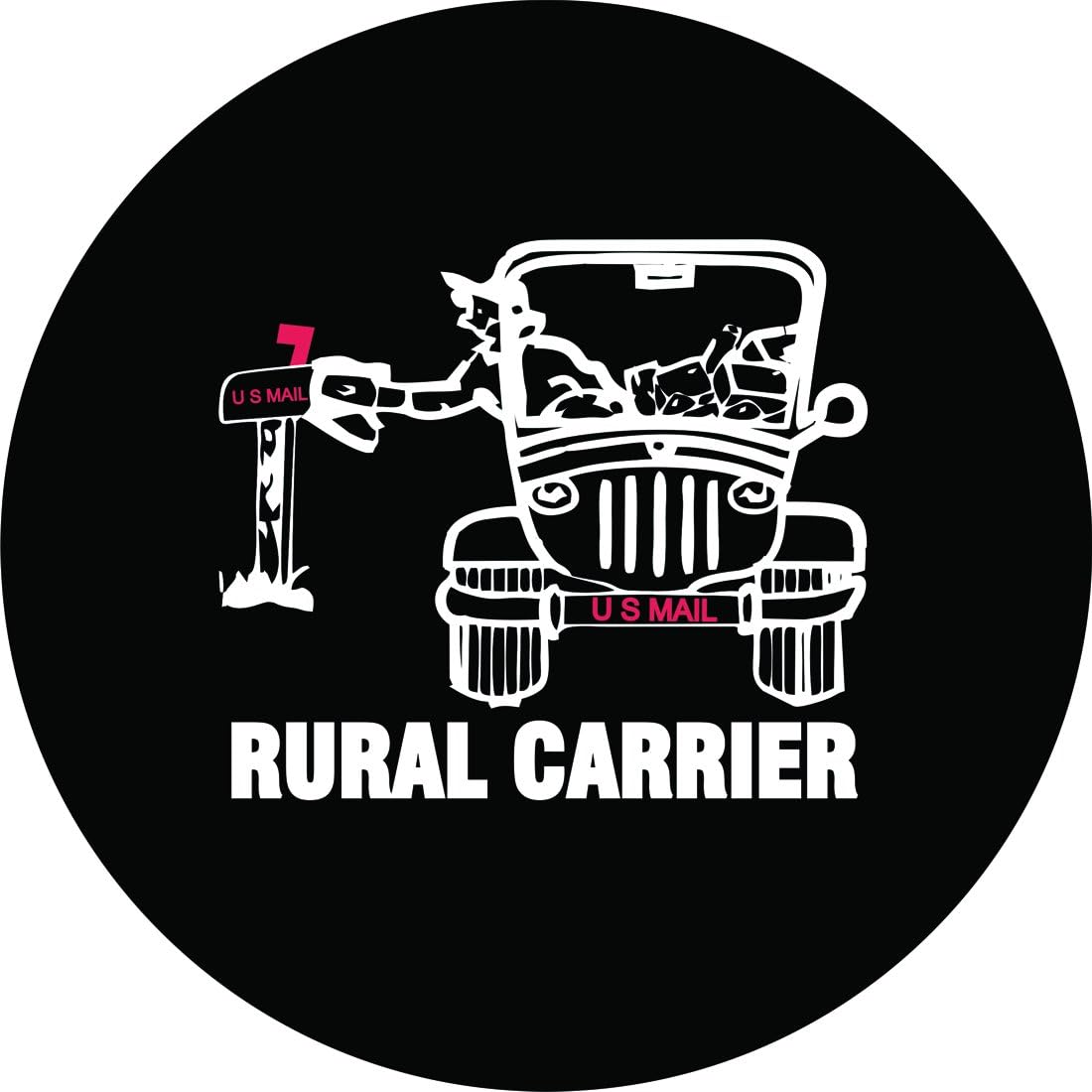 Rural Mail Carrier Tire Cover 26