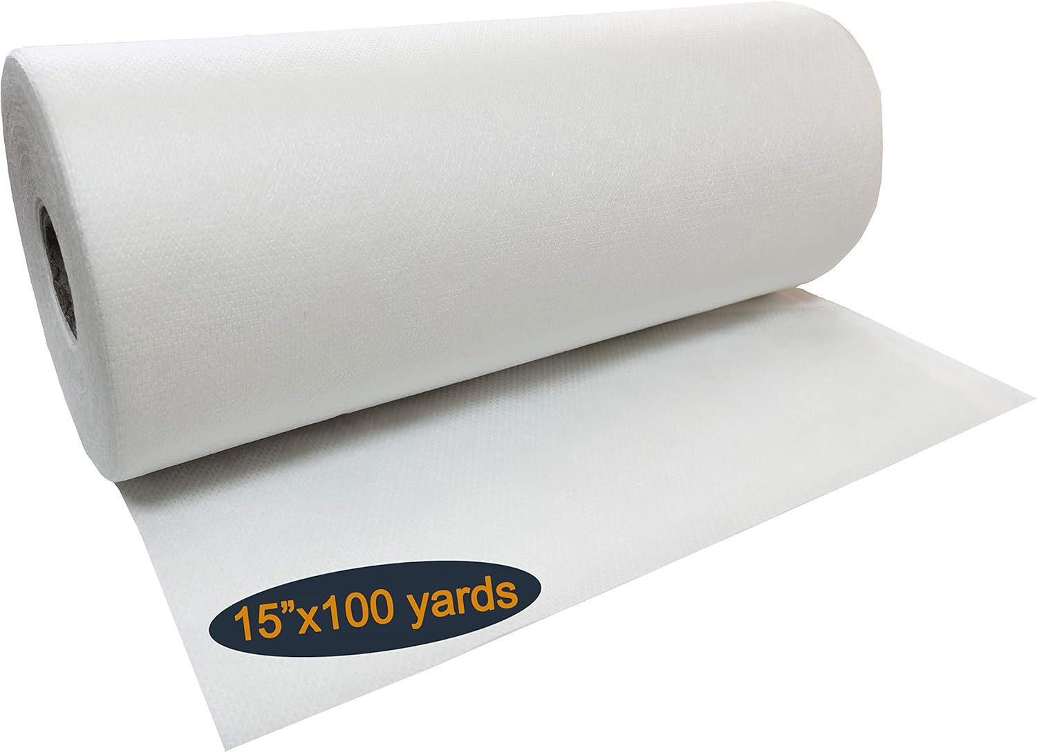 HimaPro No Show Invisible Mesh Machine Embroidery Stabilizer Roll - Light to Medium Weight (15 inch x 100 Yard) - Made of Nylon