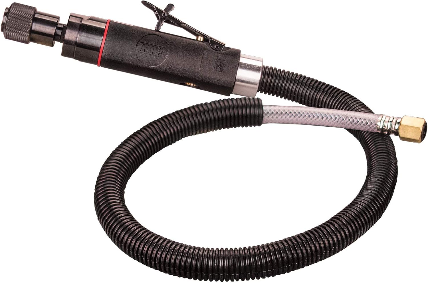 MTS 31679 Heavy Duty Low Speed Buffer for Buffing Rubber Innerliners Tire Repair Tool with Exhaust Hose, Maximum Free Speed 2,600 RPM, .5 HP, Requires 90 PSI Air Pressure