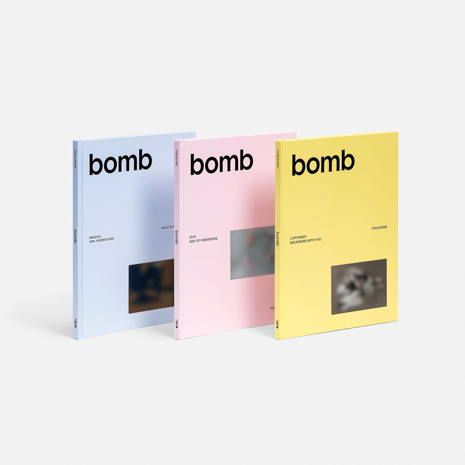 ILLIT - 3rd Mini Album [bomb] Photobook 3 SET Version + [Special Extra Photocard] 'little monster'