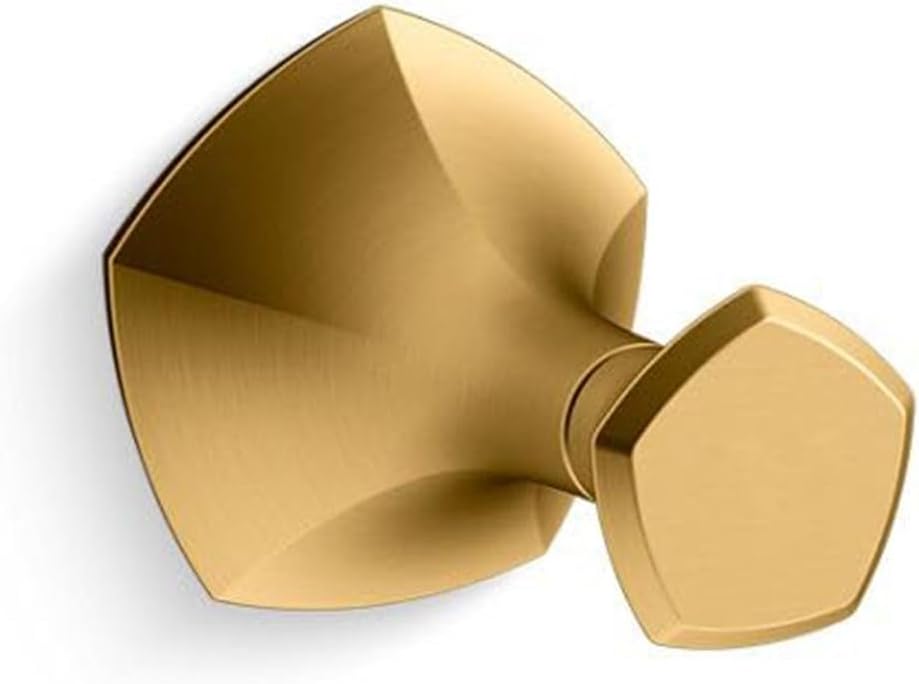 Kohler K27069-2MB Occasion Single Robe Hook Vibrant Brushed Moderne Brass