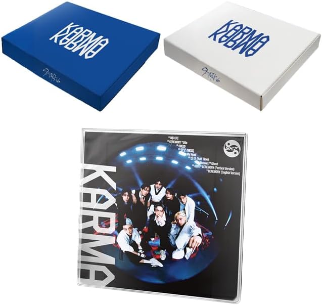 (3 ver. Set) STRAY KIDS - [KARMA] 4th Studio album | Standard 2 ver + Limited