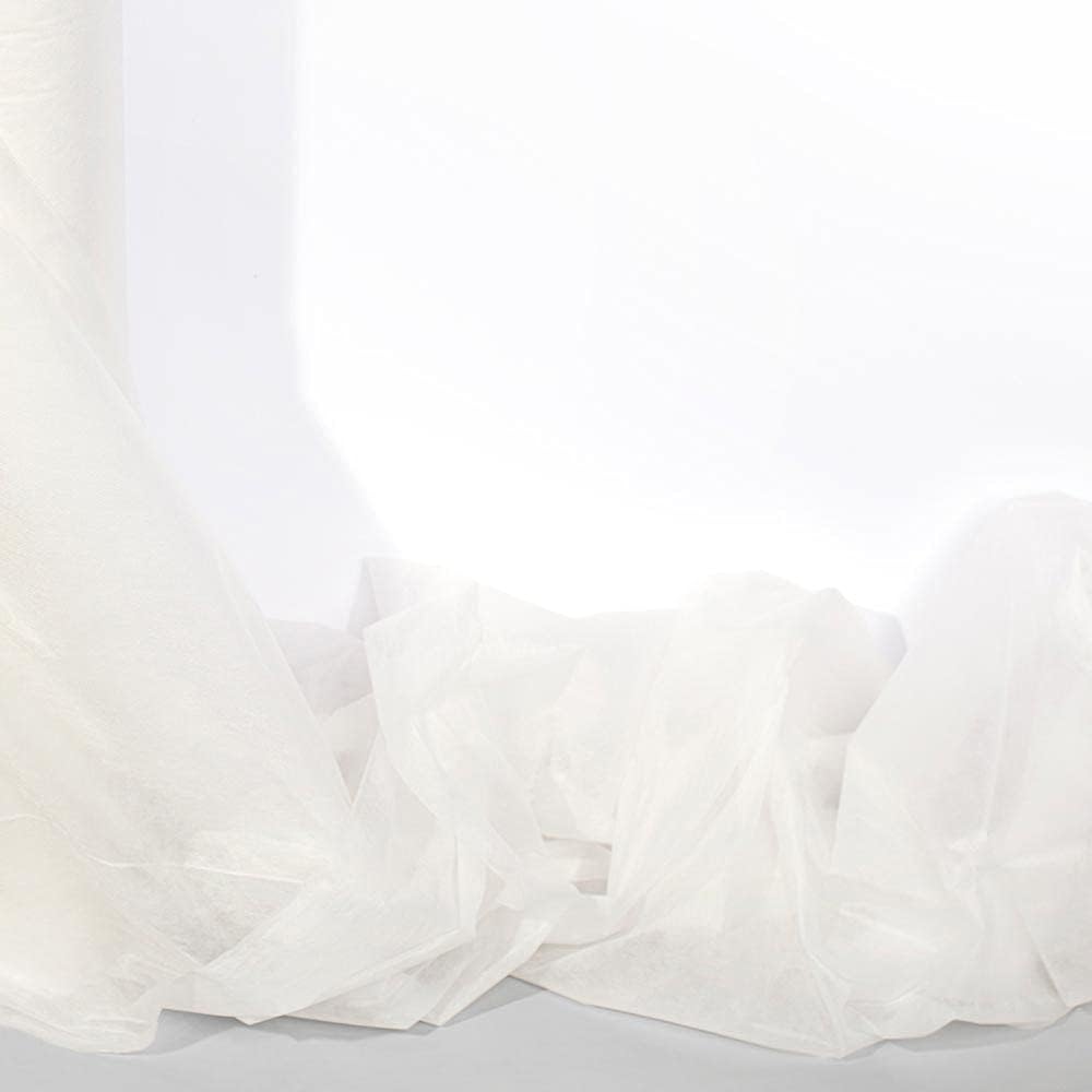 Anderson's White Gossamer Fabric Roll, 59 Inches x 25 Yards, Sheer Fabric for Wedding Decorations, Baby Shower, Gender Reveal, Prom, Homecoming, Event Photo Backdrops, Drapes