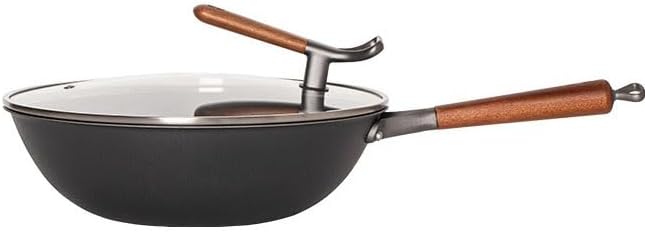 Light Iron Pan Rustproof Stir Frying Gas Suitable Stove Uncoated Non-Stick Skillet