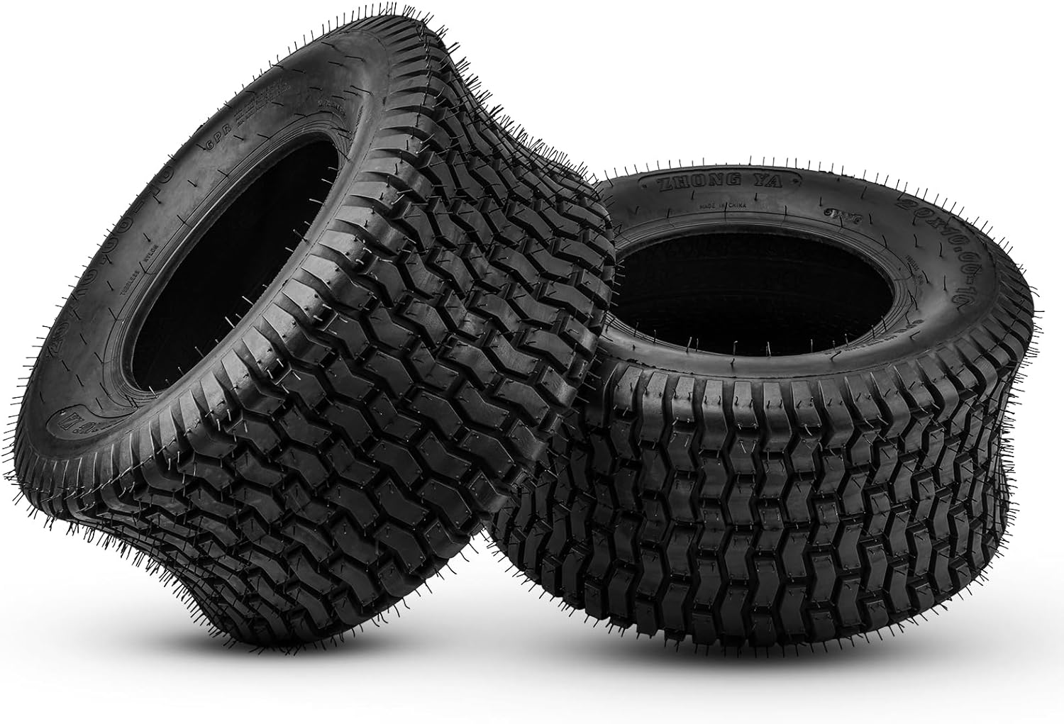PHILTOP 20x10-10 ATV UTV Tires, 4-Ply Super Mud All-Terrain Off-Road Tires,Set of 2