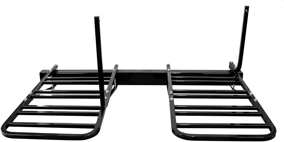 Quick Products QP-RBM4R RV Bumper-Mounted 4-Bike Rack,Black