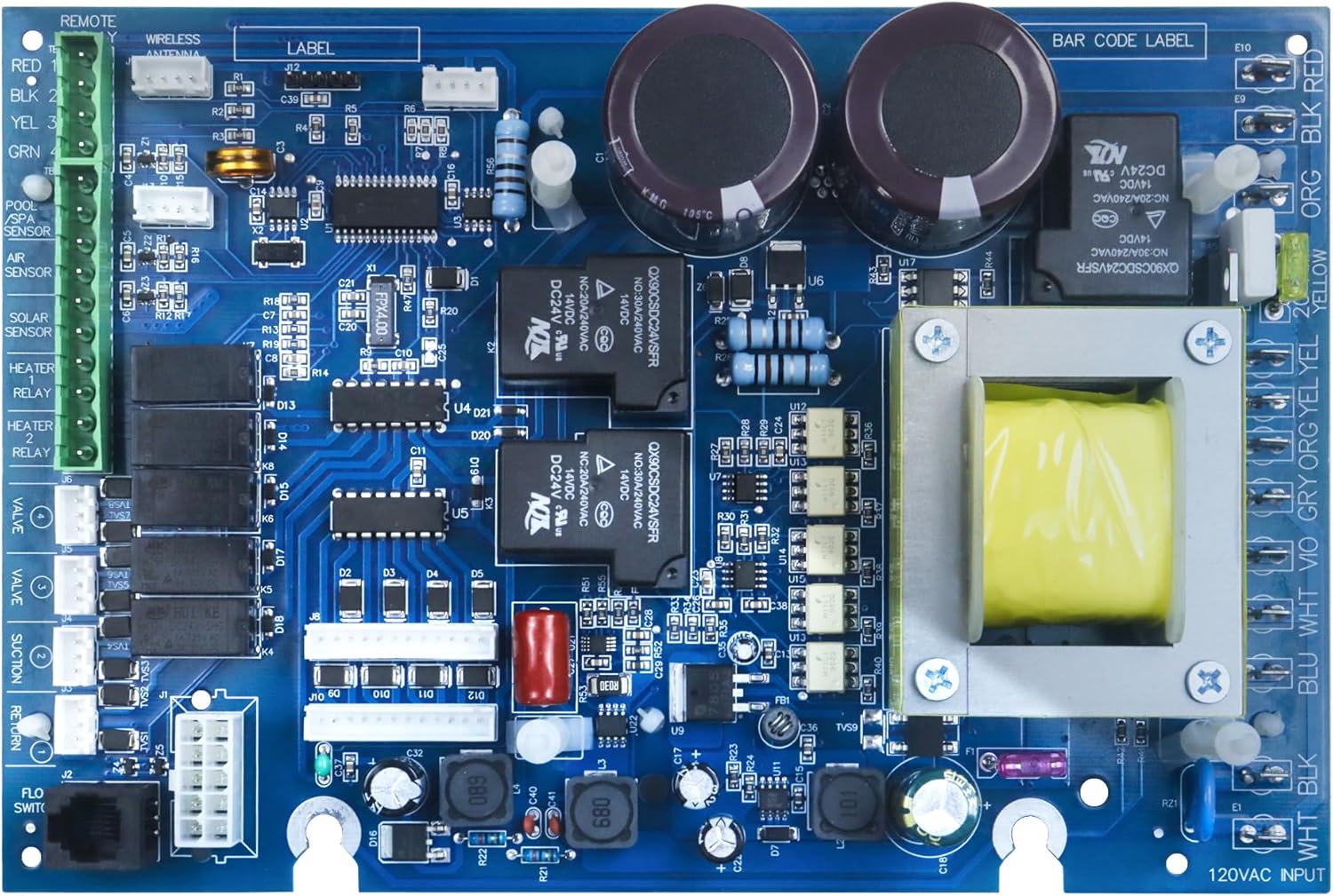 Upgraded GLX-PCB-Main Replacement for Hayward Goldline AquaLogic for AquaPlus Poor and SPA Automation Systems Main PCB Printed Circuit Board,Work with T-CEEL 3/5/9/15 Long Life