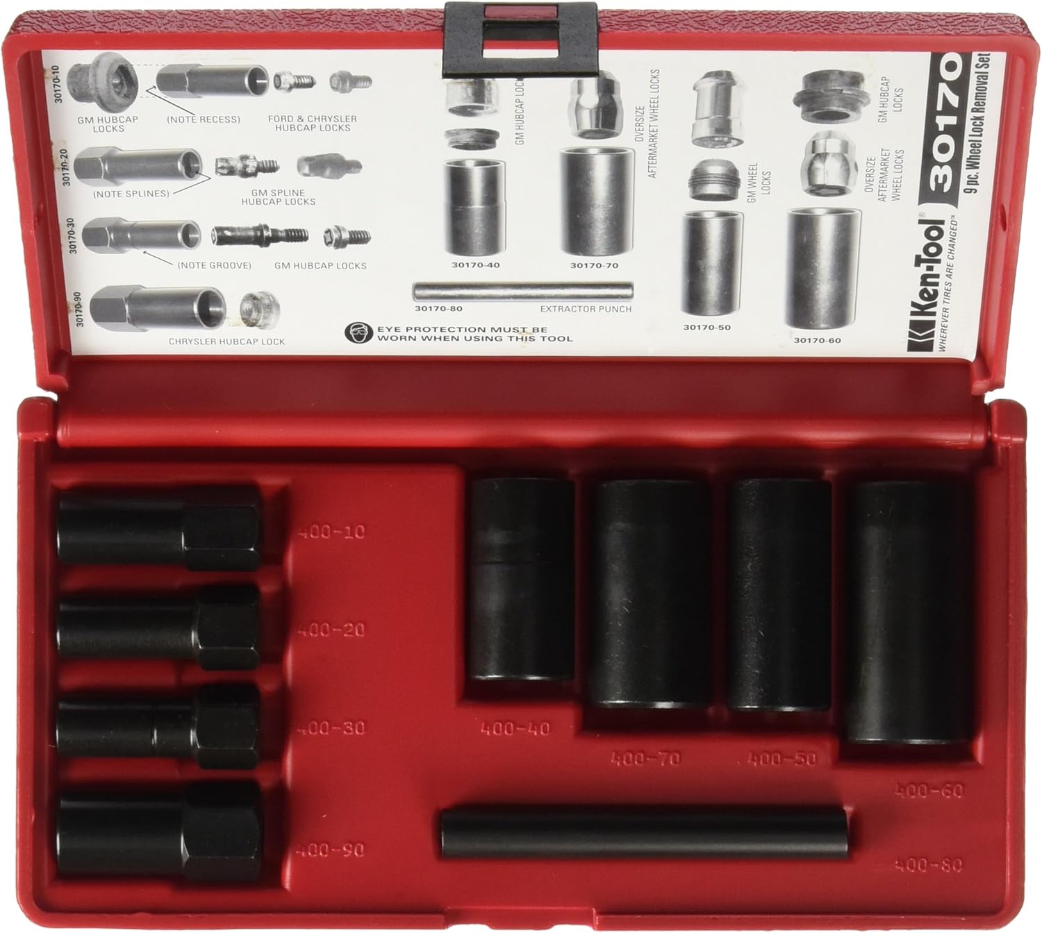 Ken-Tool (30170 Wheel Lock Removal Kit, One Size
