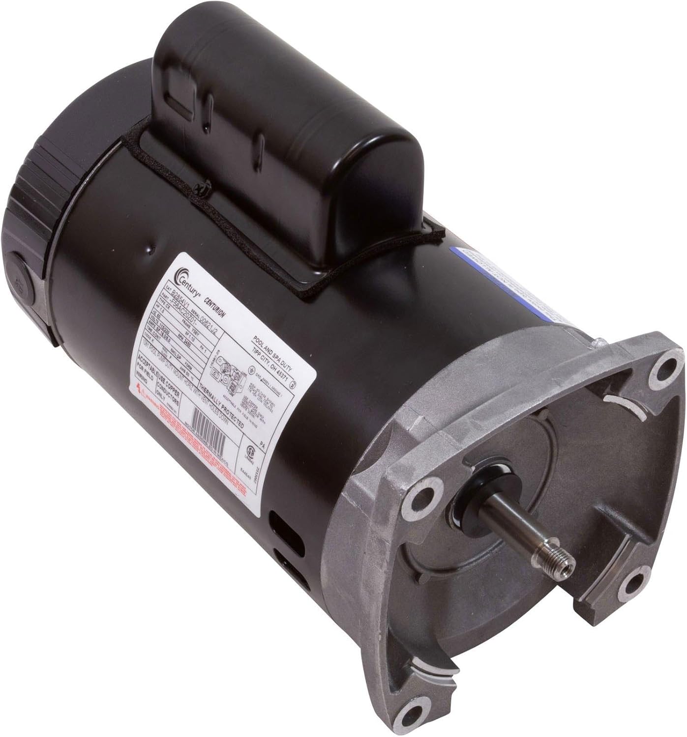 Regal Beloit B2854V1 Century 1.50 Horsepower 3450 RPM Stainless Steel Pool Pump Motor with Y56Y Round Frame and UL 1081 Design