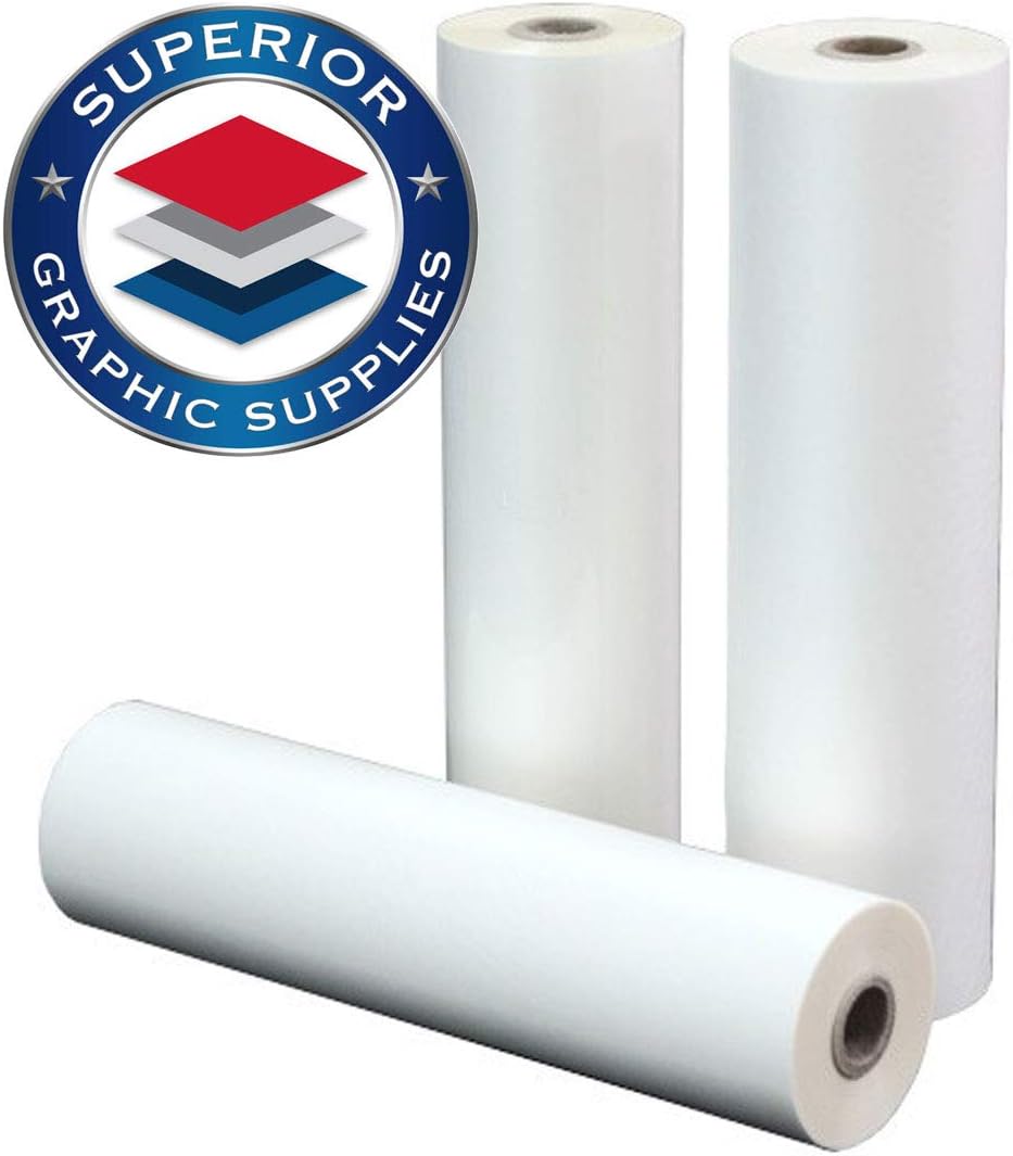 Superior Graphic Supplies PET Laminating Film Roll 25