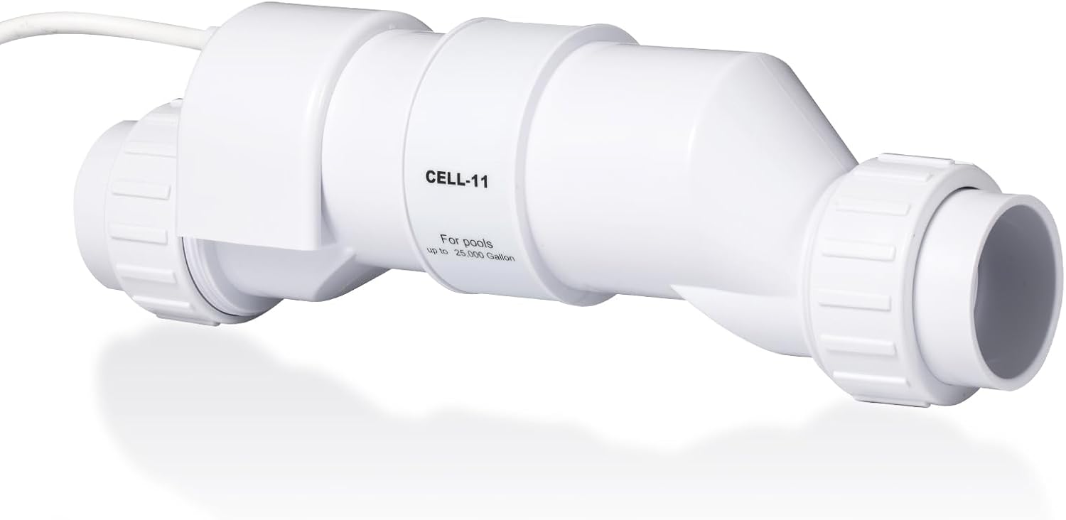 Salt Cell for Pool, Compatible with Hayward Turbo Cell T-9, Salt Cell Replacement for Pools Up to 25,000 Gallons