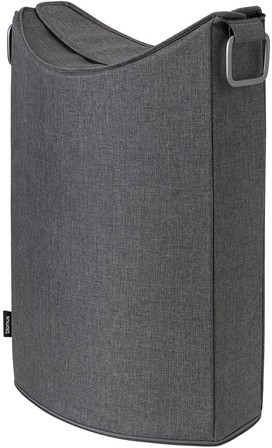 blomus FRISCO LOUNGE Foldable Laundry Bin - Steel Grey