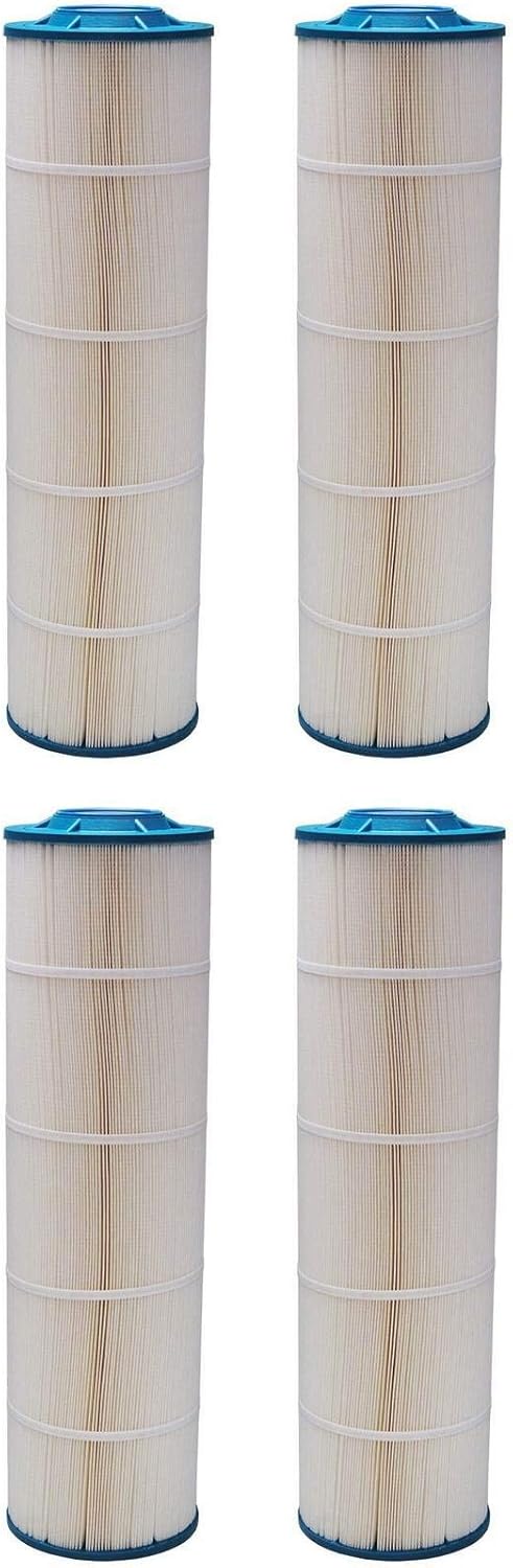 Unicel C-7697 4 Oz Media Replacement Swimming Pool Filter Cartridge with 200 Pleats, Compatible with Harmsco (4 Pack)