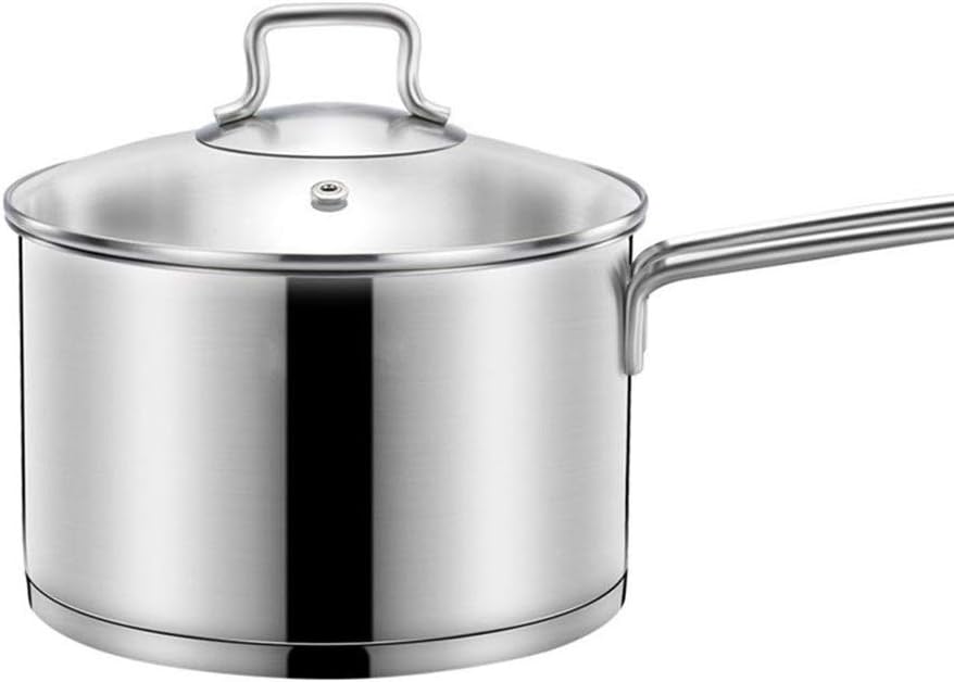 Frying Non-Stick Pot Stainless Steel Milk Pot Small Soup Pot 304 Bottom Thickening 18Cm Frying