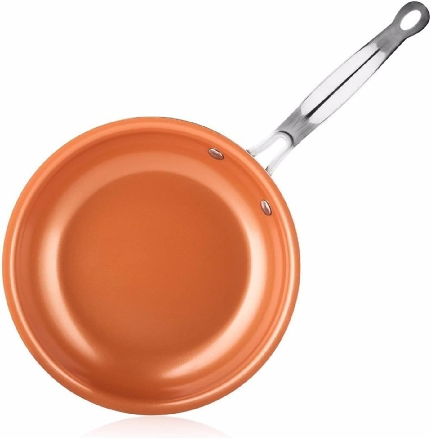 Nonstick Copper Skillet with Ceramic Coating Induction Cooking Oven Dishwasher-safe Stew Pot