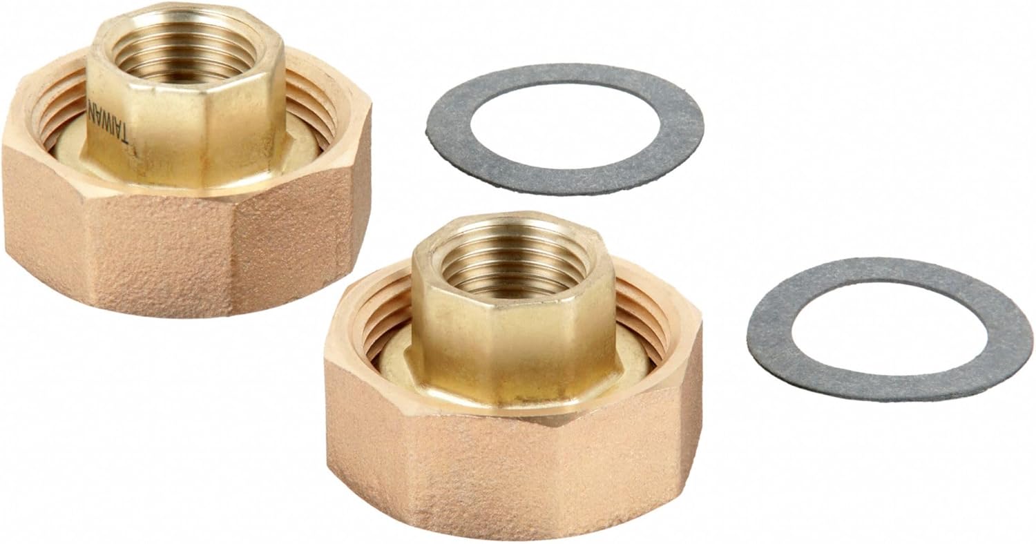 Union: for Potable, In-Line Circulating Pumps, 110-556, For Use With 33HM88/4JB21, 1/2 in Pipe, 110-556, 788GN2