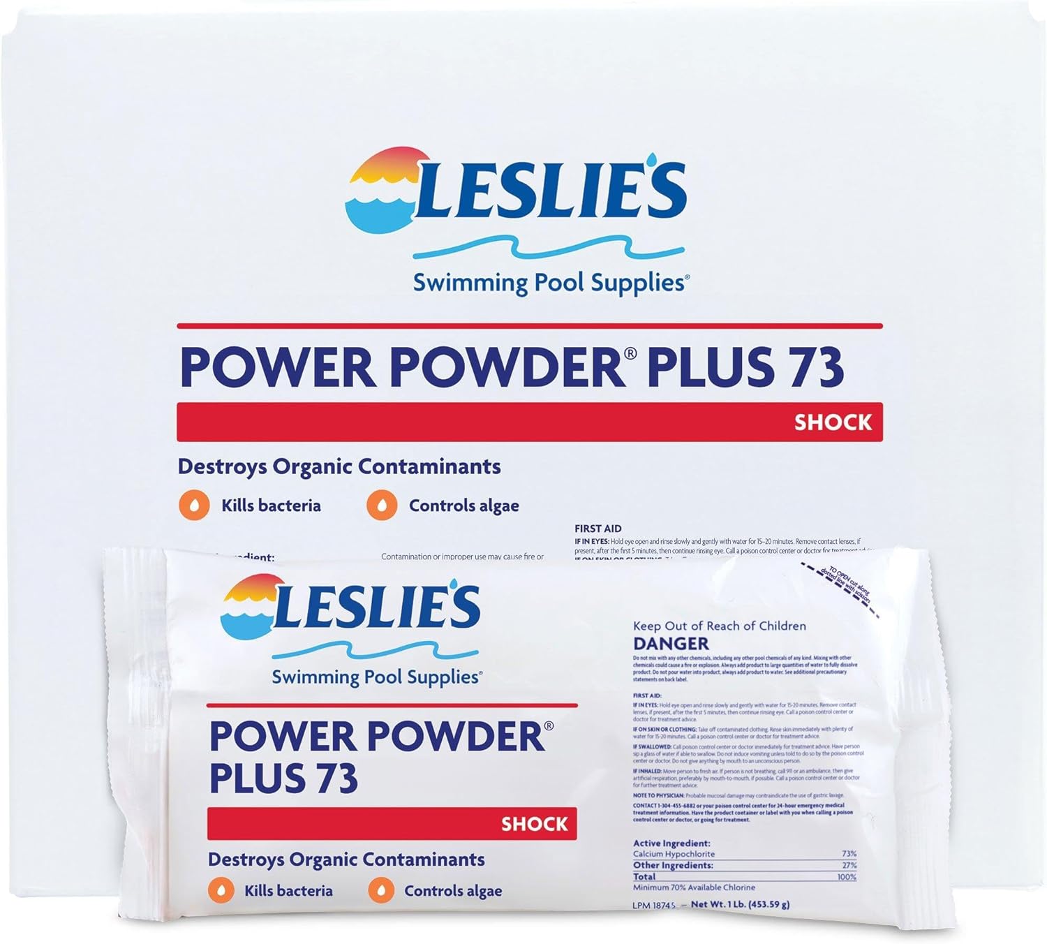 Leslie's Power Powder Plus 1lb - 24 Pack