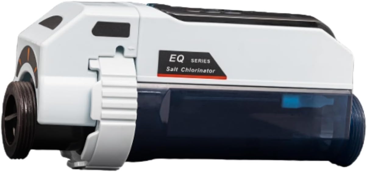 Intelligent Salt Chlorine Generator for Swimming Pools (Suitable for 10,000-60,000 Gallon Pools) – Salt Chlorine Generator with Built-in Wi-Fi & APP Control (15g/h)