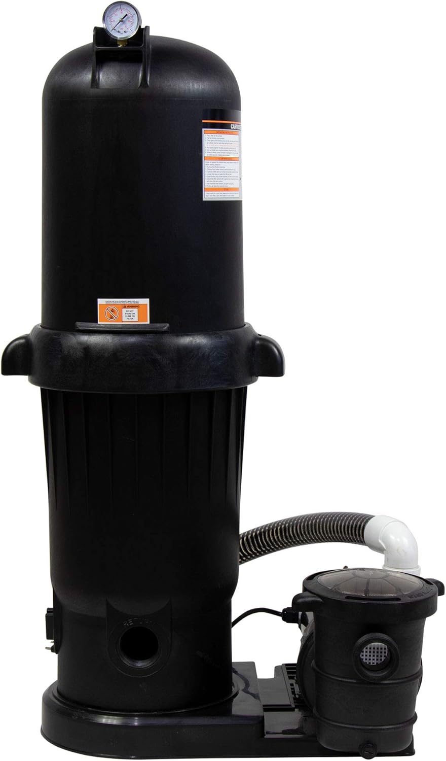 Doheny's Pool Pro Deluxe Cartridge Filter For Above Ground Swimming Pools | 200 Sq. Ft. Filter Only For Pools Up To 72,000 Gallons | Made With Extra-Durable, Glass-Reinforced Material