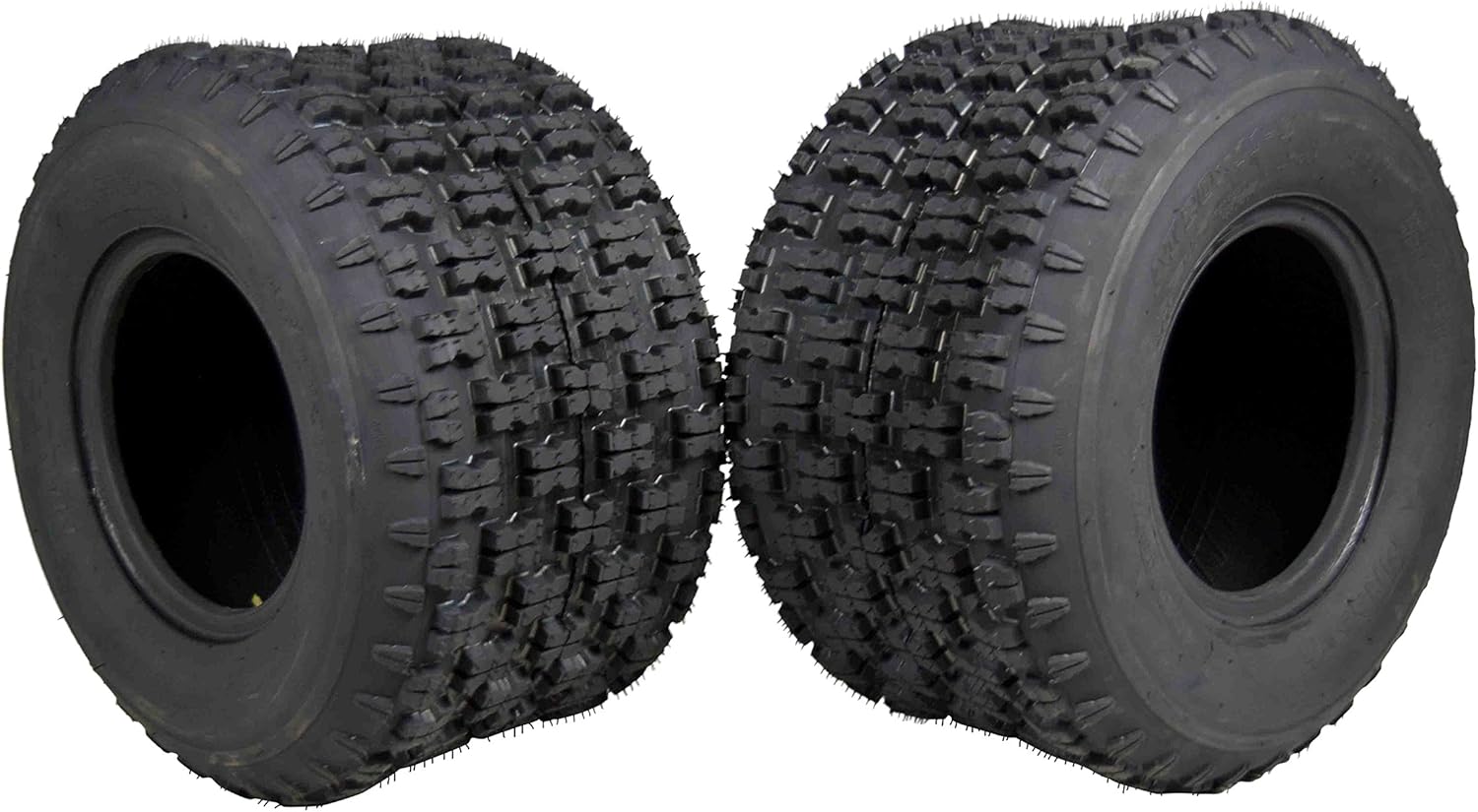 MASSFX Sport ATV Tire Set - Two Rear 20x11-9 - 4 Ply Rating - 1/2” Tread Depth - 20x11x9 (Two Pack)