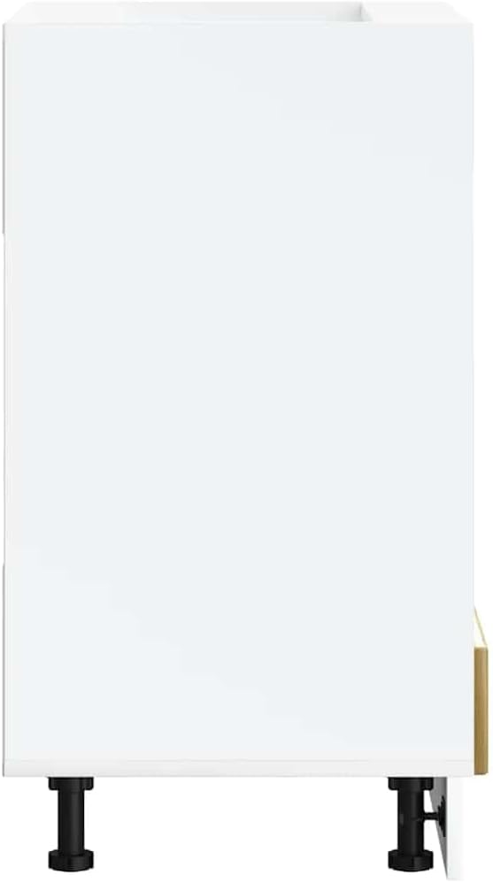 vidaXL Oven Cabinet Artisan Oak Engineered Wood Compact Adjustable Feet