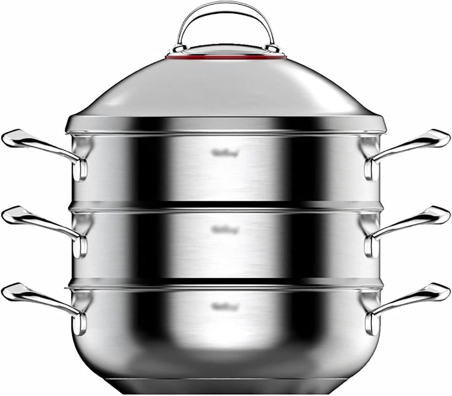 Steamer Pot/Soup Pot/Wok Thickened 304 Stainless Steel Multi-Function Household Gas Stove 30Cm