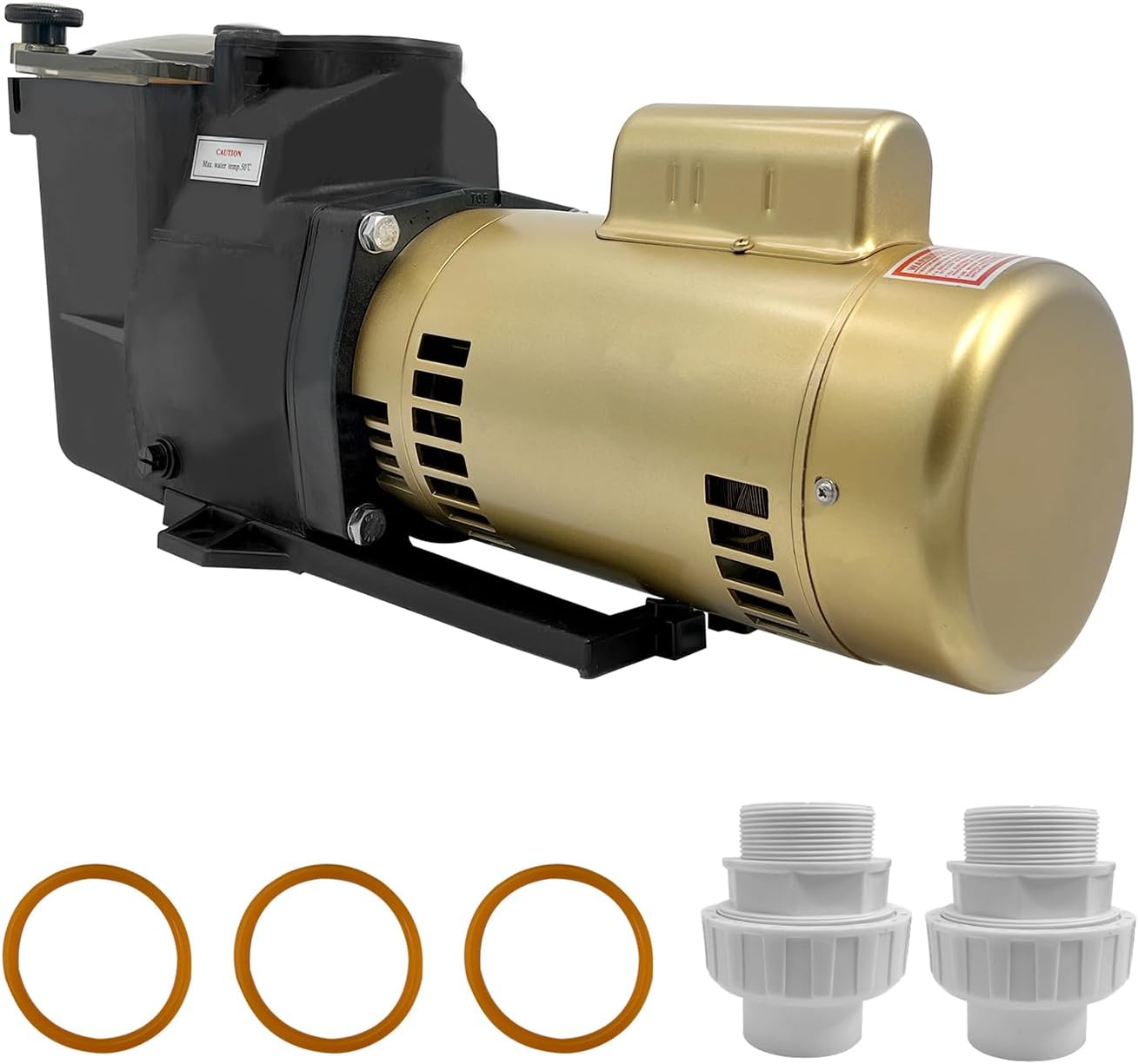 3 HP Pool Pump Motor 115/230 V Single Speed Pump Compatible With Hayward Super Pool Pump for All In-Ground Pools and Spa Replacement for W3SP2610X15 W3SP2615X20