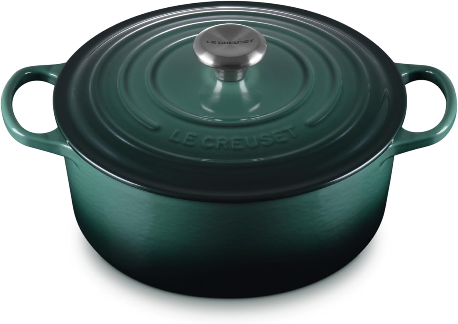 Le Creuset Enameled Cast Iron Signature Round Dutch Oven, 5.5 qt., Flame