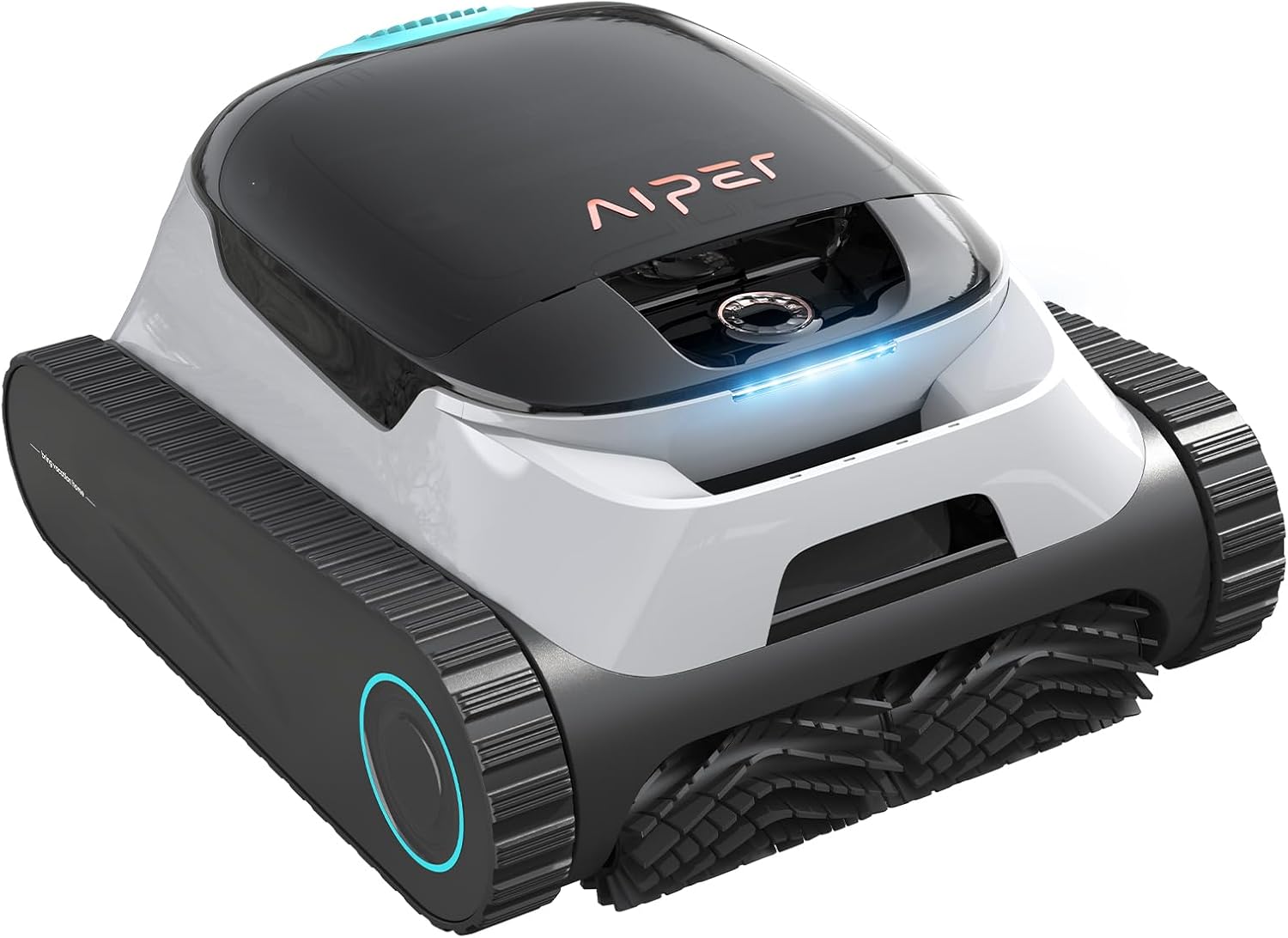 AIPER Scuba S1 Cordless Robotic Pool Cleaner, Pool Vacuum for Inground Pools, Wall and Waterline Cleaning, Smart Navigation for Pools up to 1,600 Sq.ft (Renewed)