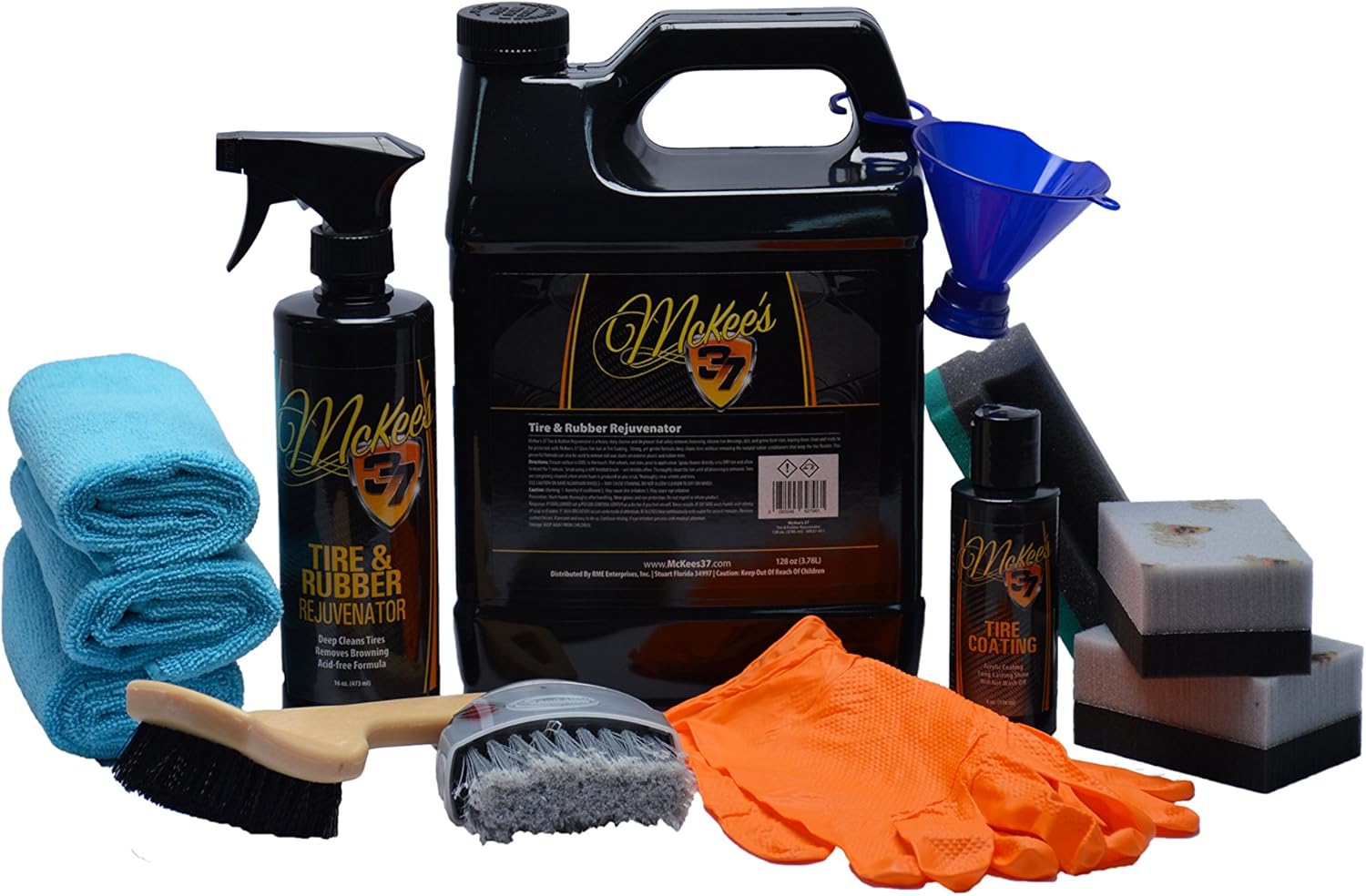 McKee's 37 MK37-4001 Tire Coating Kit (13-Piece)