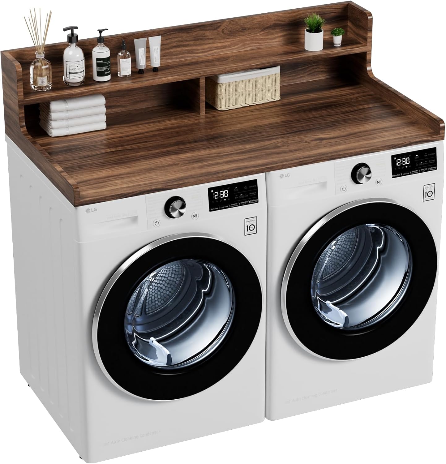 2-Tier Washer Dryer Countertop with 2.85