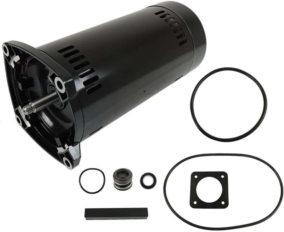 Replacement-Parts For EUSQ1152 USQ1152 ASQ165 1.5 HP Pool Pump Square Flange Motor 115/230V 3450RPM Mod-W91R-1897