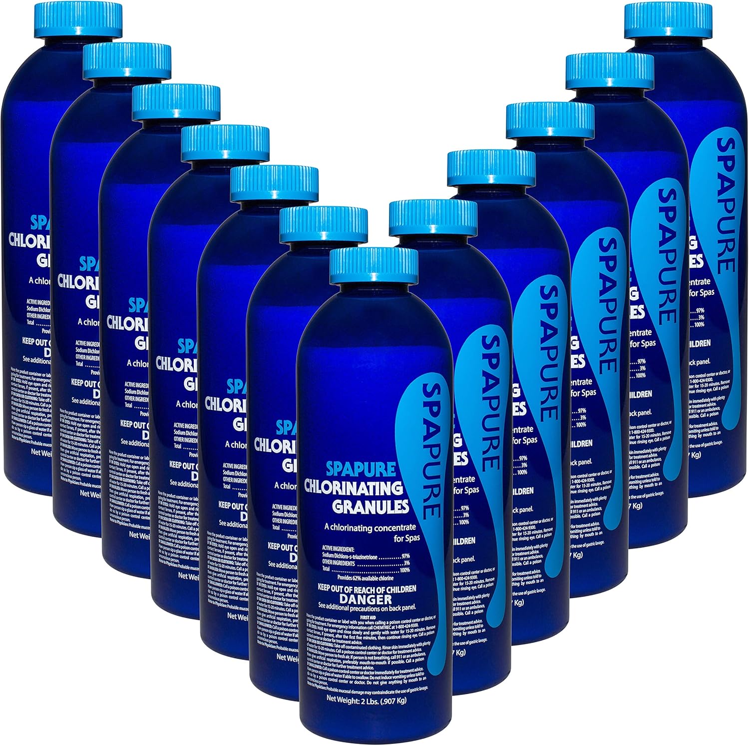 PureSpa SpaPure Chlorinating Granules (2 lb) (12 Pack)