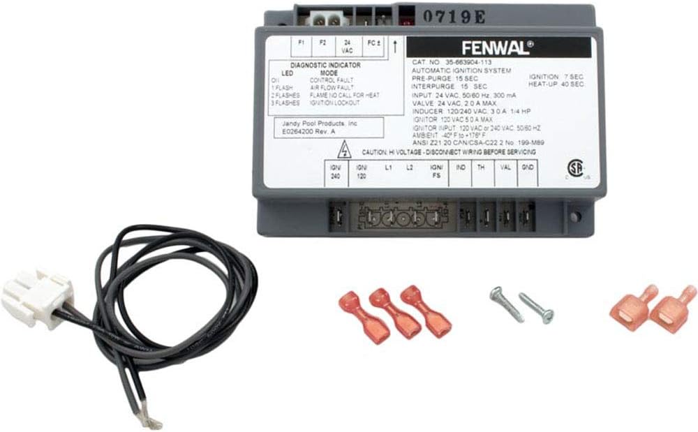 Zodiac R0202900 Ignition Control Replacement for Zodiac Jandy Hi-E2 Pool and Spa Heater