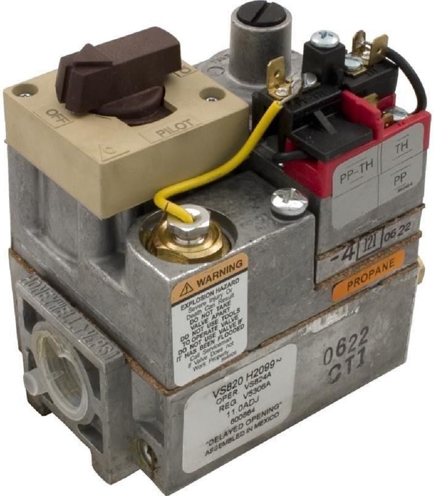 Raypak 003899F Millivolt Gas Valve for Propane Gas Heaters
