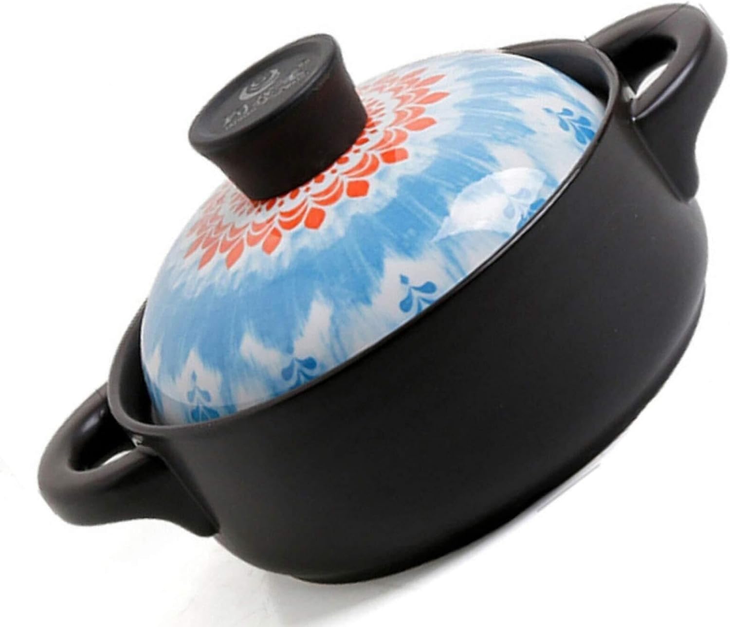 1.5L Ceramic Casserole Dish with Lid, Microwave, Oven & Dishwasher Safe, Easy-Clean Stew Pot for Household Cooking, Ideal for Soups & Stews