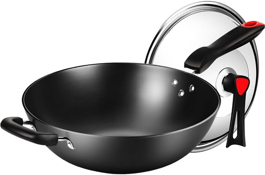 Frying Pan Rustproof Cast Iron Uncoated Gas Cooker Induction Universal