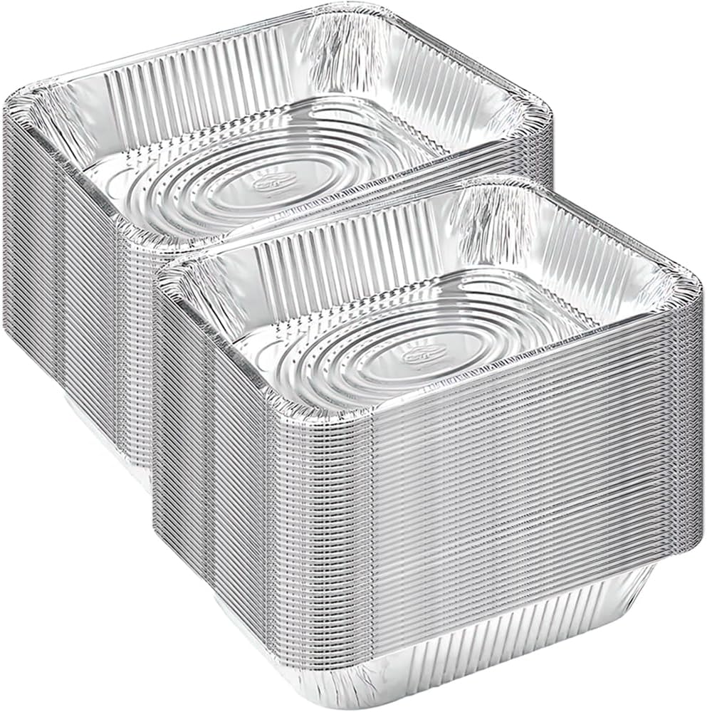 Aluminum Foil Half-Size Silver Deep Pans - 12.75