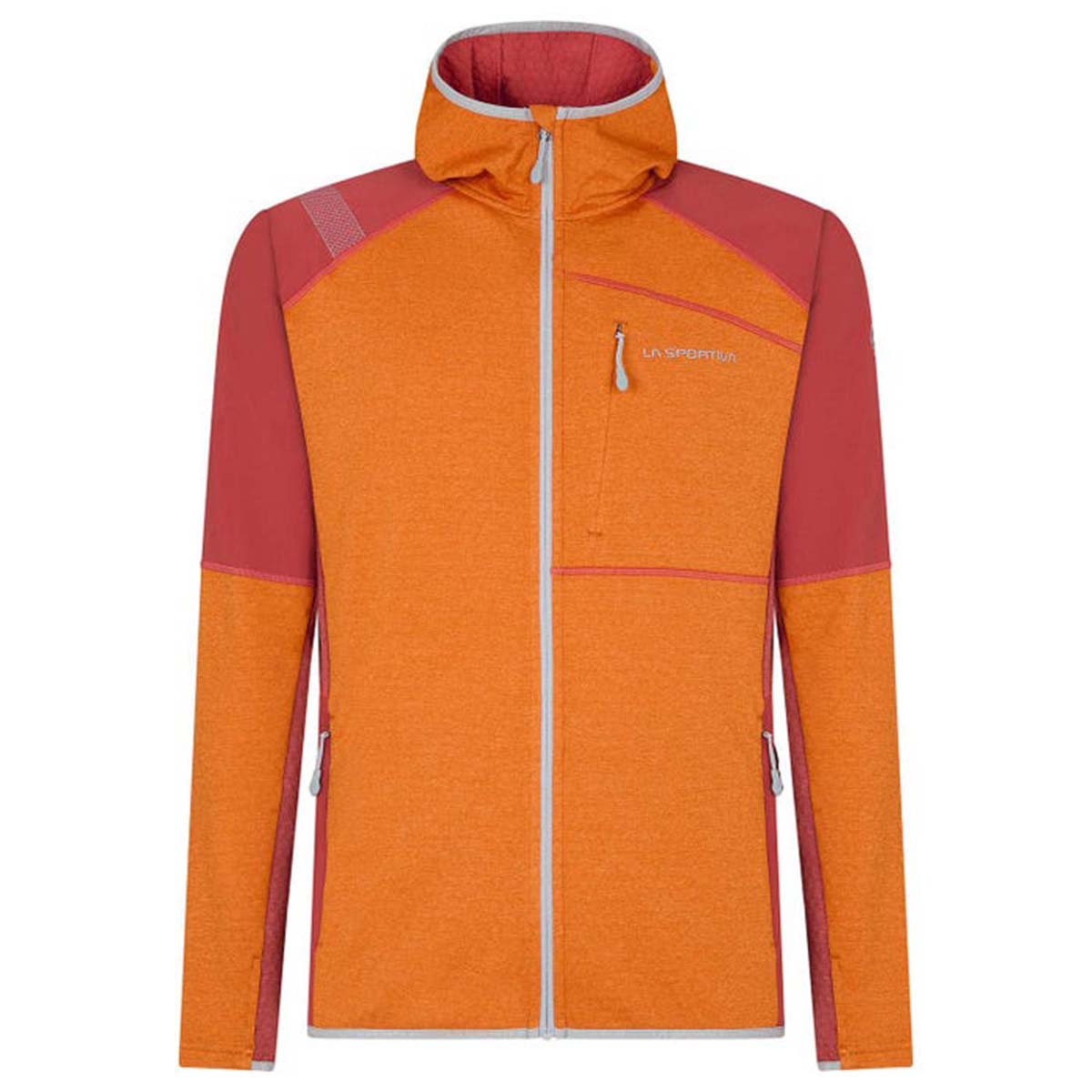 Existence Mens Hiking Hoodie Orange