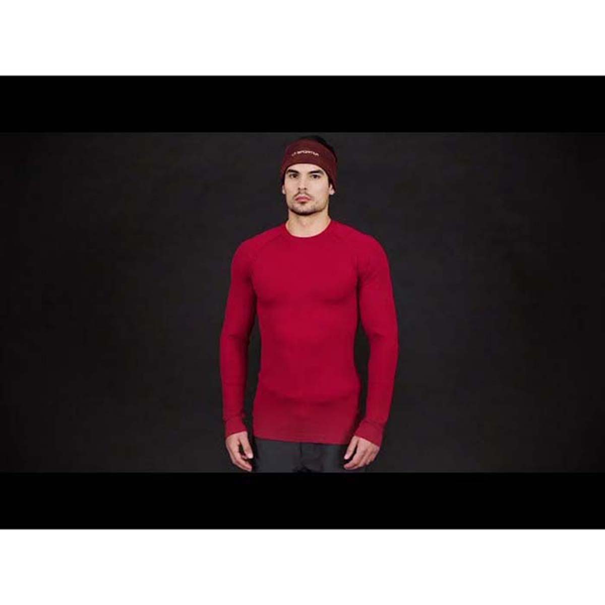 Jubilee Long Sleeve Mens Ski Shirt Black