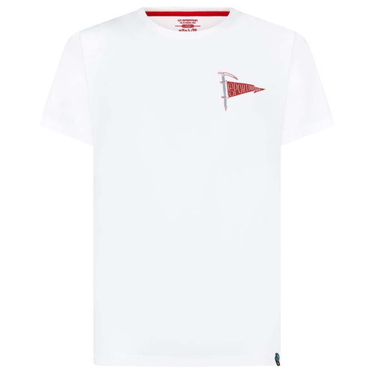 Pennant Mens Climbing T-Shirt White