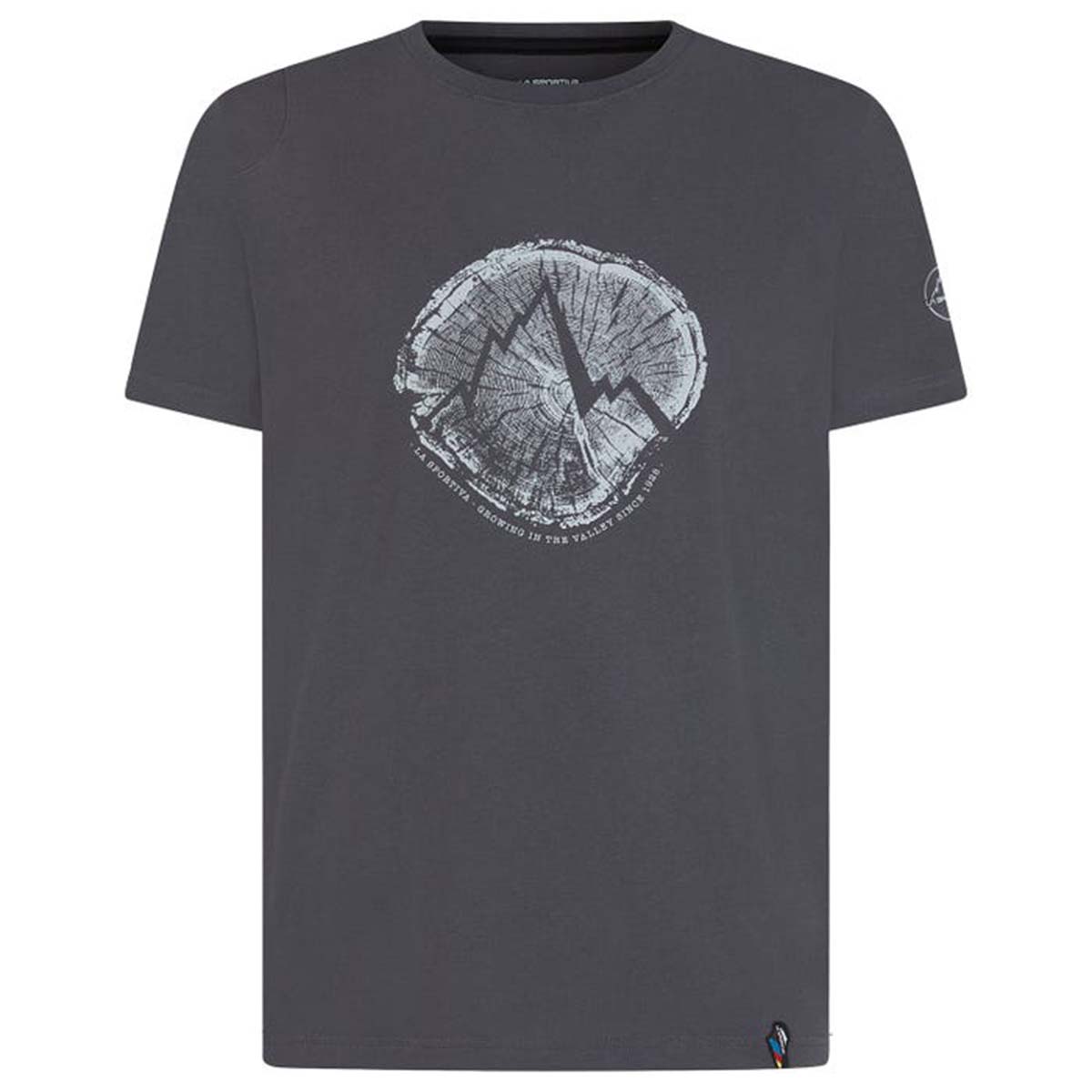 Cross Section Mens Climbing T-Shirt Grey
